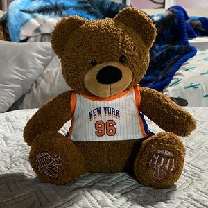 Kith Brown Teddy Bear with New York Jersey